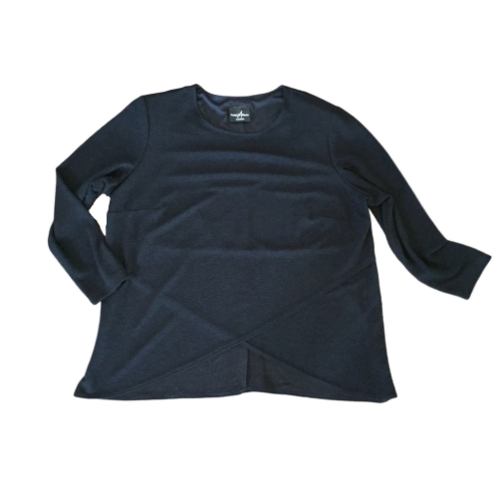 Positive Attitude Criss Cross Layer Hi-Lo Top